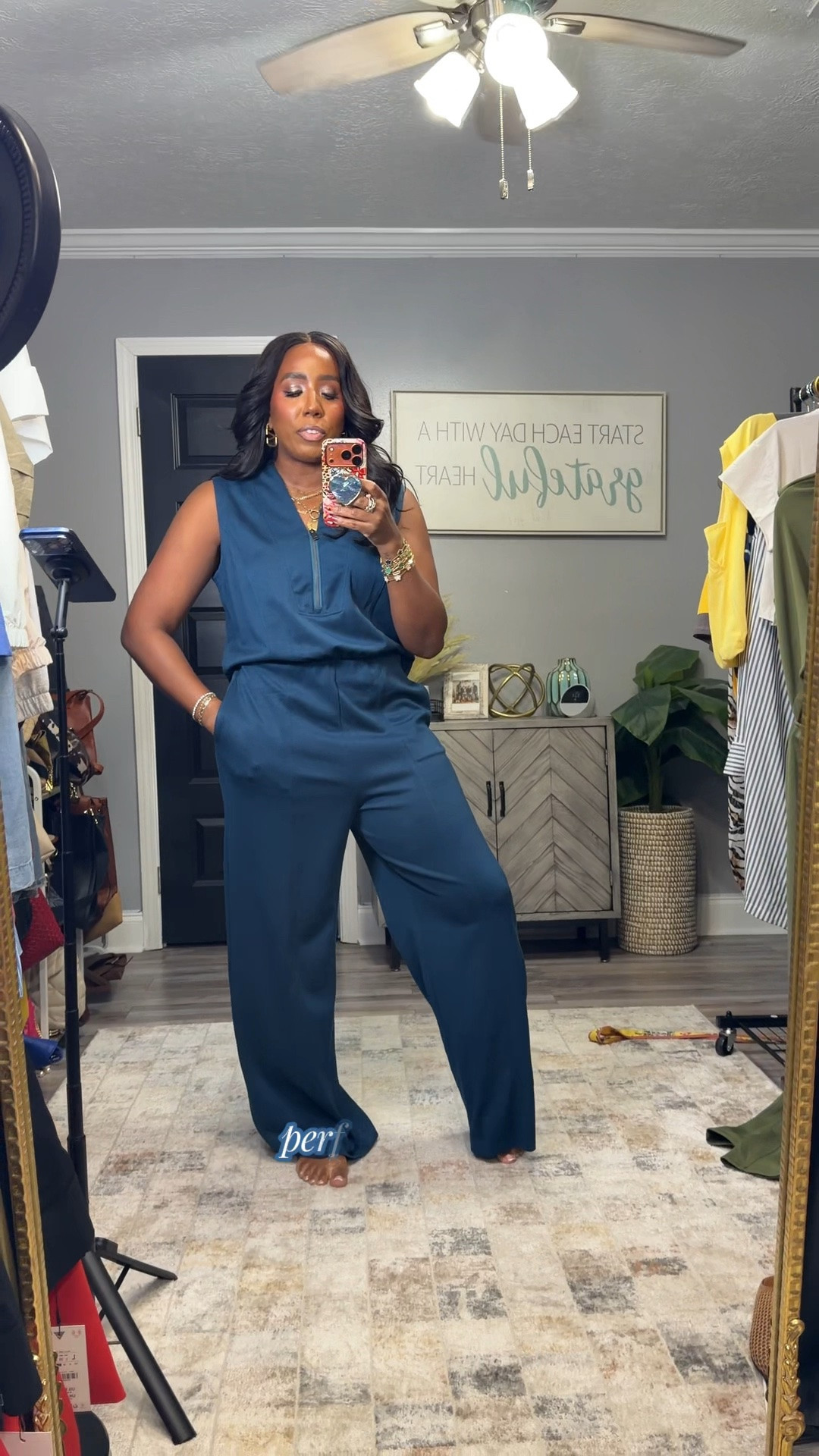 The SPANX-inspired look for less from Amazon! These are under $60, while the SPANX version is around $150—and y’all, the fit is GOOD! 🙌🏾 Choose from shorts or long pants with a funnel-neck or V-neck design. They come in several gorgeous colors and sizes XS–XL.

Perfect for travel, errands, lunch dates, casual Fridays and everyday mom life! I’m wearing a size Medium.

Which color and style are you grabbing? 👇🏾

SIZING REFERENCE: 5’5”, 165 lbs, size 10 | Wearing Medium

#AmazonFashion #JumpsuitStyle #FashionOver40 #AffordableFashion #AmazonFinds

#LTKootd #LTKOver40 #LTKMidsize