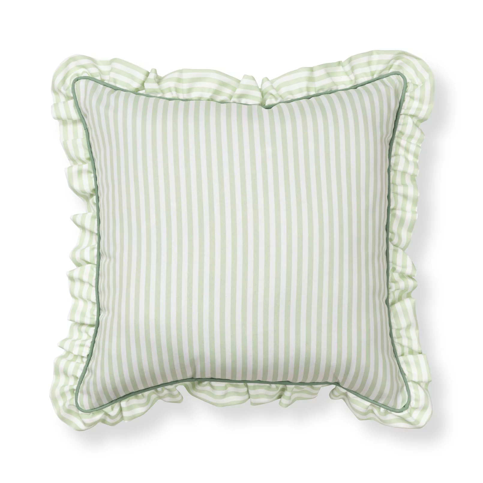 Sonoma Goods For Life® Indoor / Outdoor Stripe Ruffle Oversized Throw Pillow | Kohl's