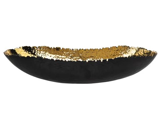 Godinger Munro Black & Gold Centerpiece | Wayfair Professional