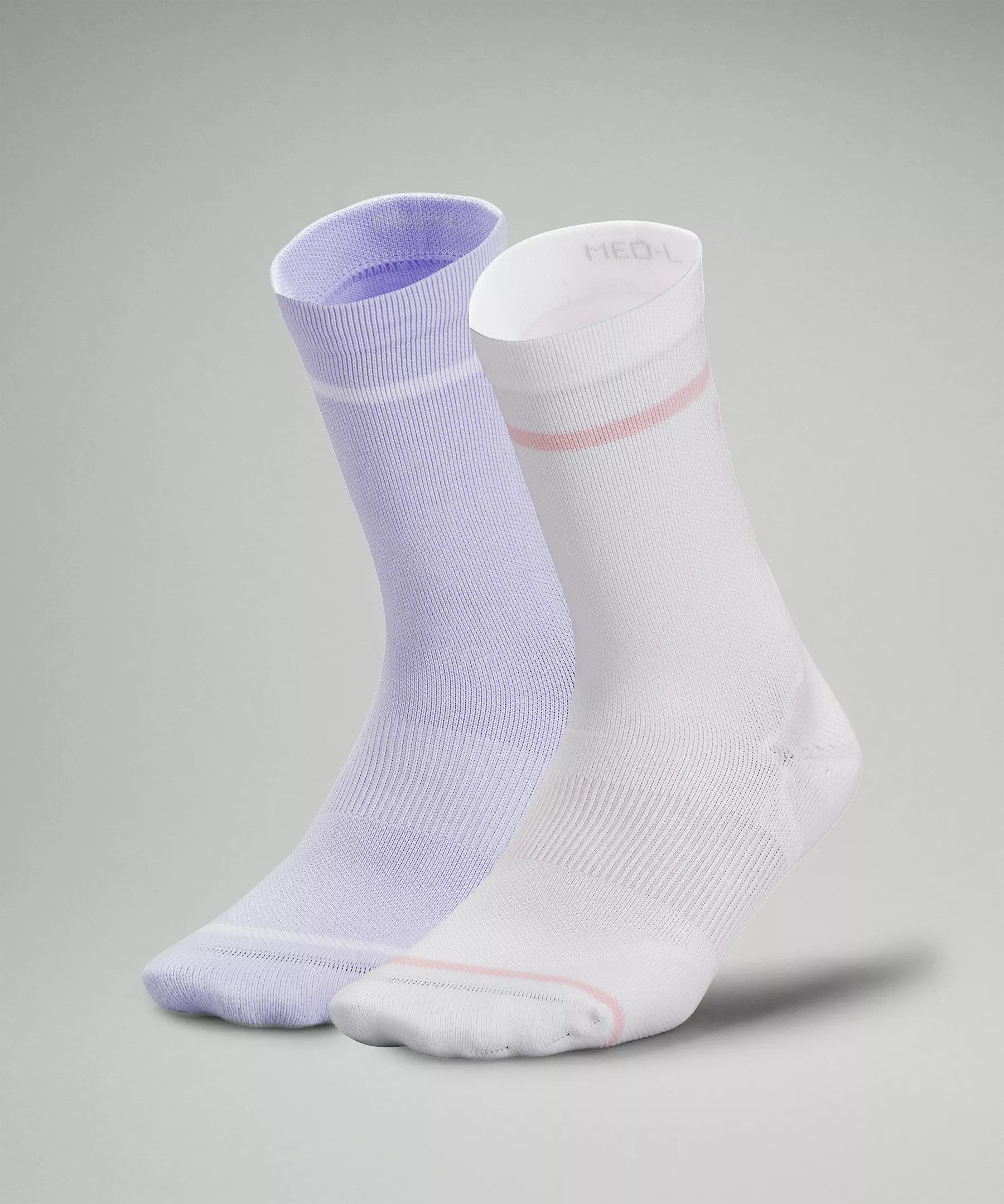 Power Stride Crew Sock 2 Pack Stripe | Lululemon (US)
