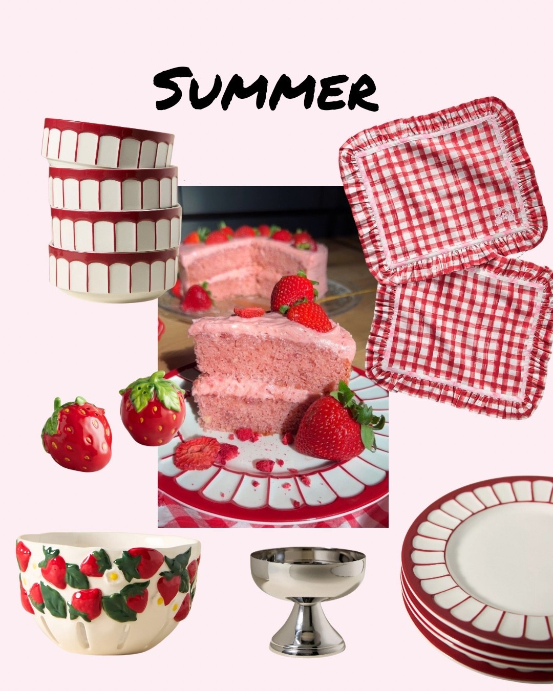 Summer strawberry kitchenware 🍓  

#LTKSeasonal #LTKParties #LTKSummerEdit