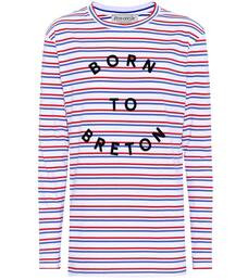 Gestreiftes T-Shirt aus Baumwolle | Mytheresa (DACH)