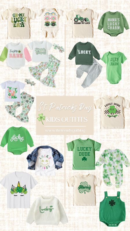 Kids St. Patrick’s Day Outfits 

#LTKbaby #LTKSeasonal #LTKkids