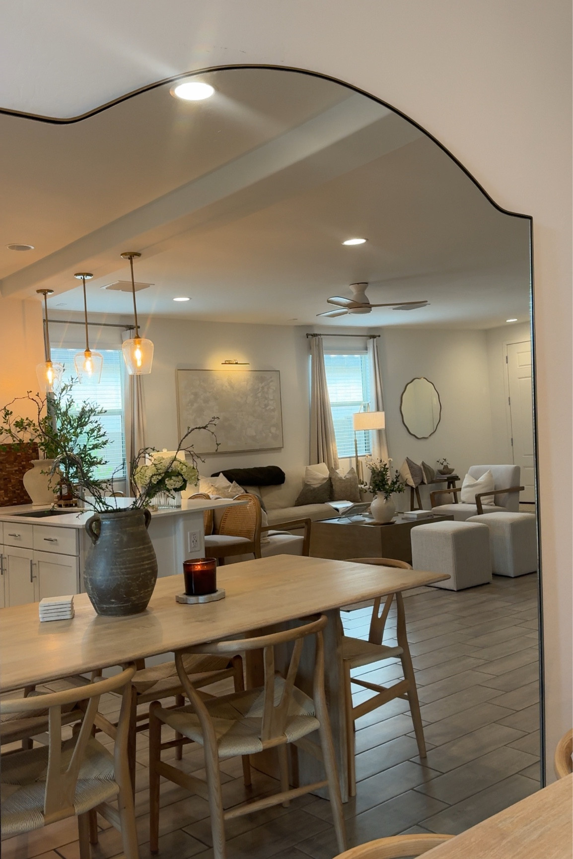 This full length floor mirror is my prized possession🤌🏼 it’s the biggest I could find online that makes a statement in your home.

#LTKStyleTip #LTKHome