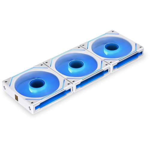 Lian-Li UNI FAN SL-Infinity 120mm ARGB Case Fan with Controller, 3-Pack - White | Amazon (US)