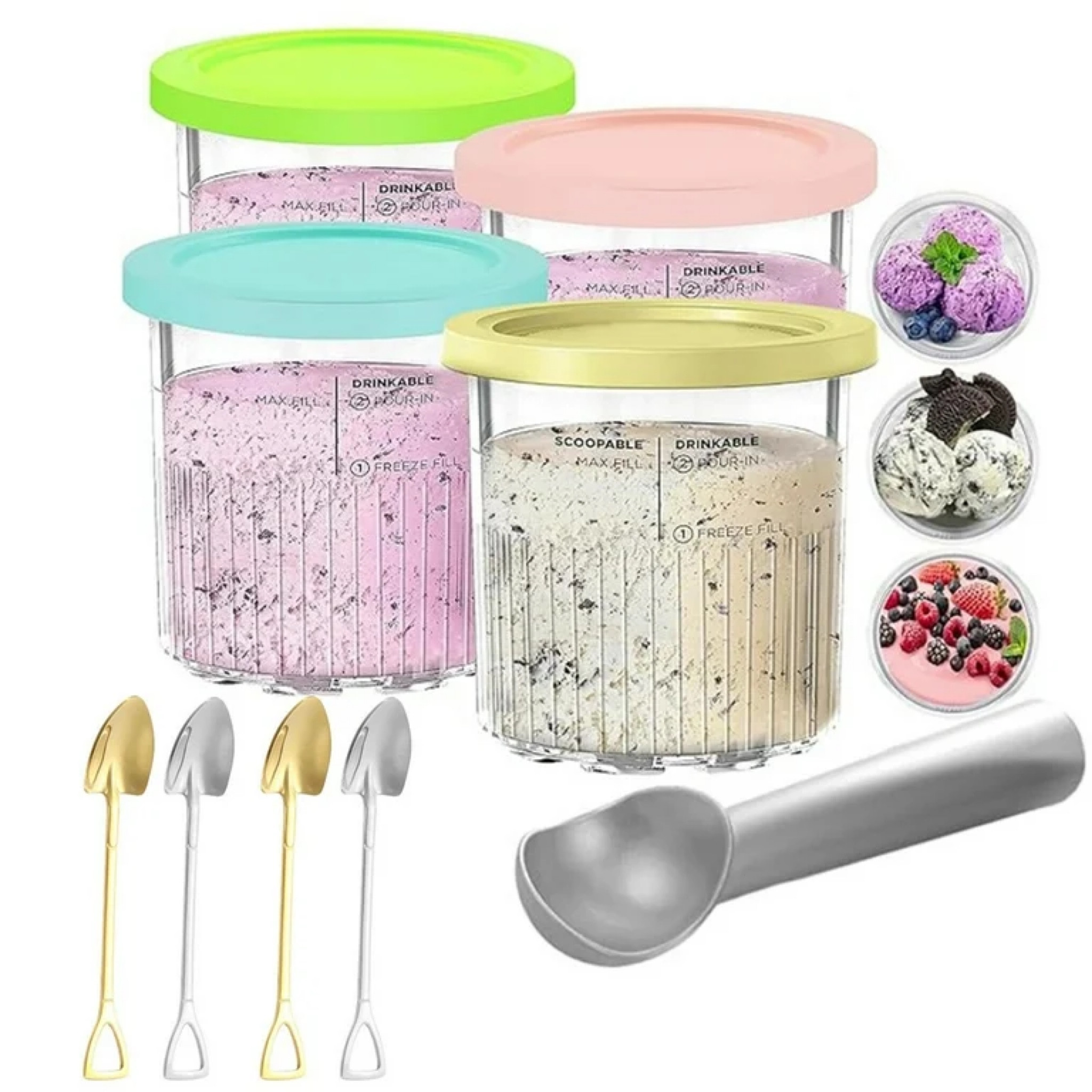 You can also get this starter kit on sale right now the pint containers that I absolutely LOVE and use all the time for the Creami 🙌🏻✨ 

#LTKSummerSales #LTKSaleAlert #LTKHome