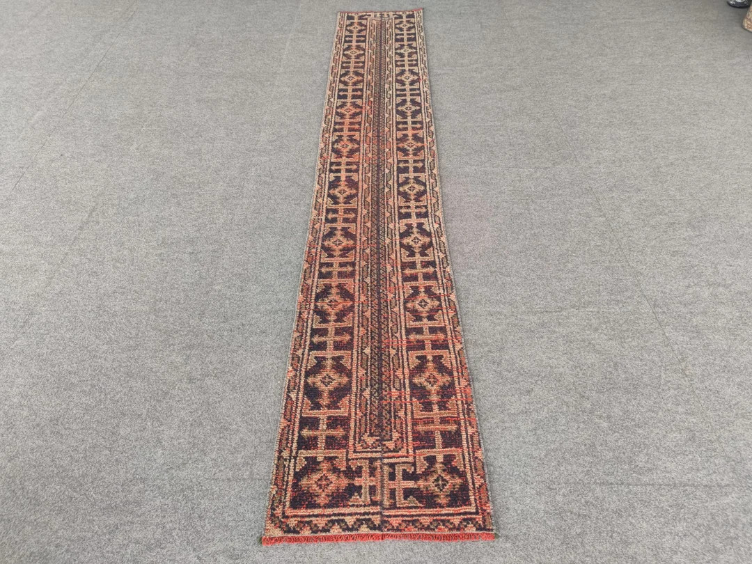 Rug runner 2x11, Turkish runner 2x11, Skinny runner rug, Vintage runner 2x11, Oushak runner 2x11,... | Etsy (US)