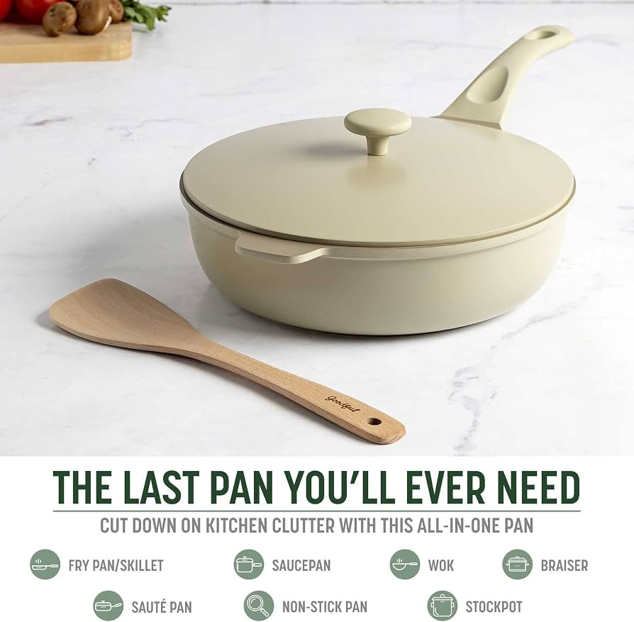Goodful All-in-One Pan, Multilayer Nonstick Cookware Set, High-Performance Construction, Multipur... | Amazon (US)