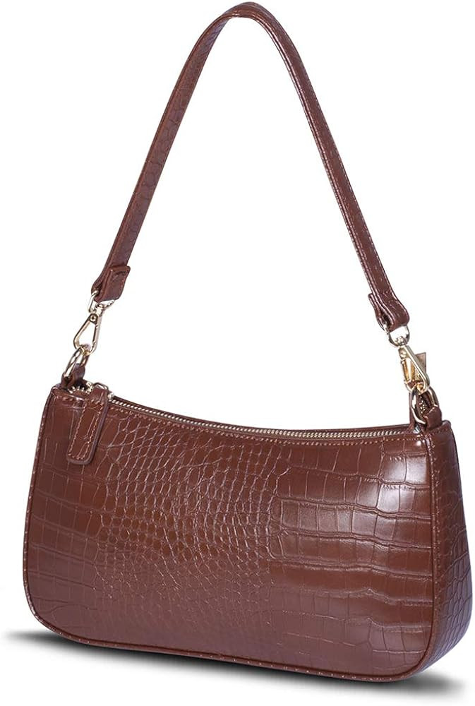 NIUEIMEE ZHOU Small Shoulder bag with 2 Removable Straps Cross Body Clutch Purse Handbag for Wome... | Amazon (US)