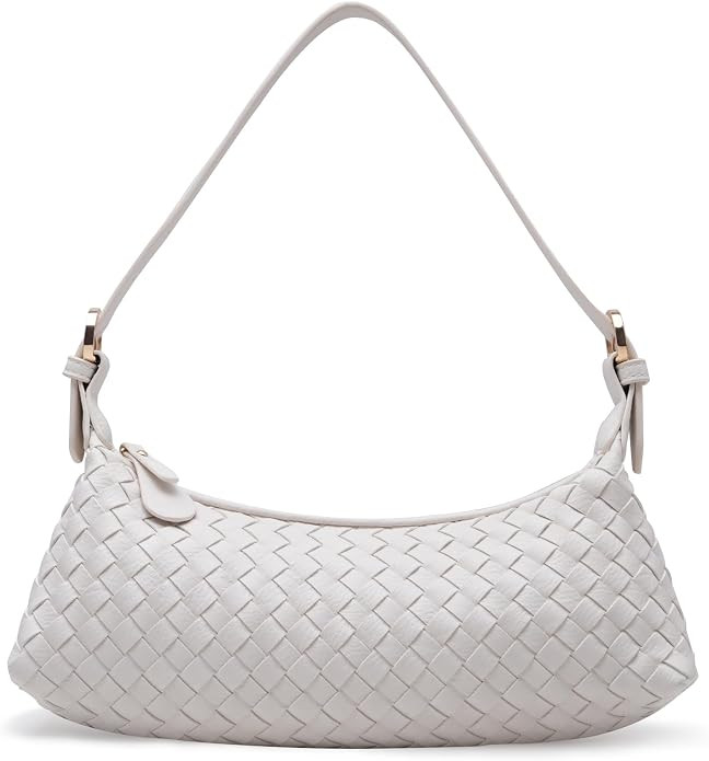 Shoulder Bag for Women, Small Bags Woven Purse Crossbody bag Hobo Handbags with Adjustable Strap | Amazon (US)
