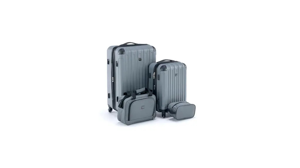 Travelers Club 4-piece Hard Side Spinner Luggage Set - Sage Green | Walmart (US)