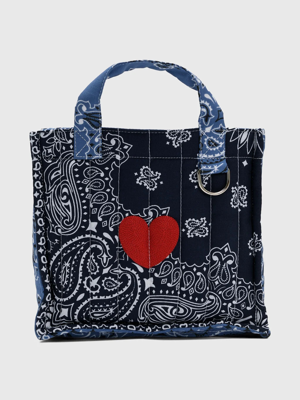 Call It By Your Name Quilted Mini Cabas Tote | Saint Bernard