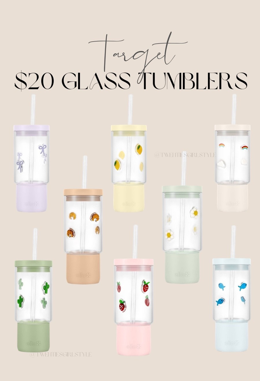 Target $20 glass icon tumblers 🙌🏻🙌🏻

These $20 glass icon tumblers from Target are such a fun and stylish find! Perfect for everyday use or entertaining—simple, durable, and easy to mix into any kitchen or bar setup. Love how they elevate even the simplest drink. Save this for affordable home finds and kitchen essentials.

#targetfinds #kitchendecor #glassware #entertaining #affordablehome

#LTKmomlife #LTKdayinmylife #LTKHome