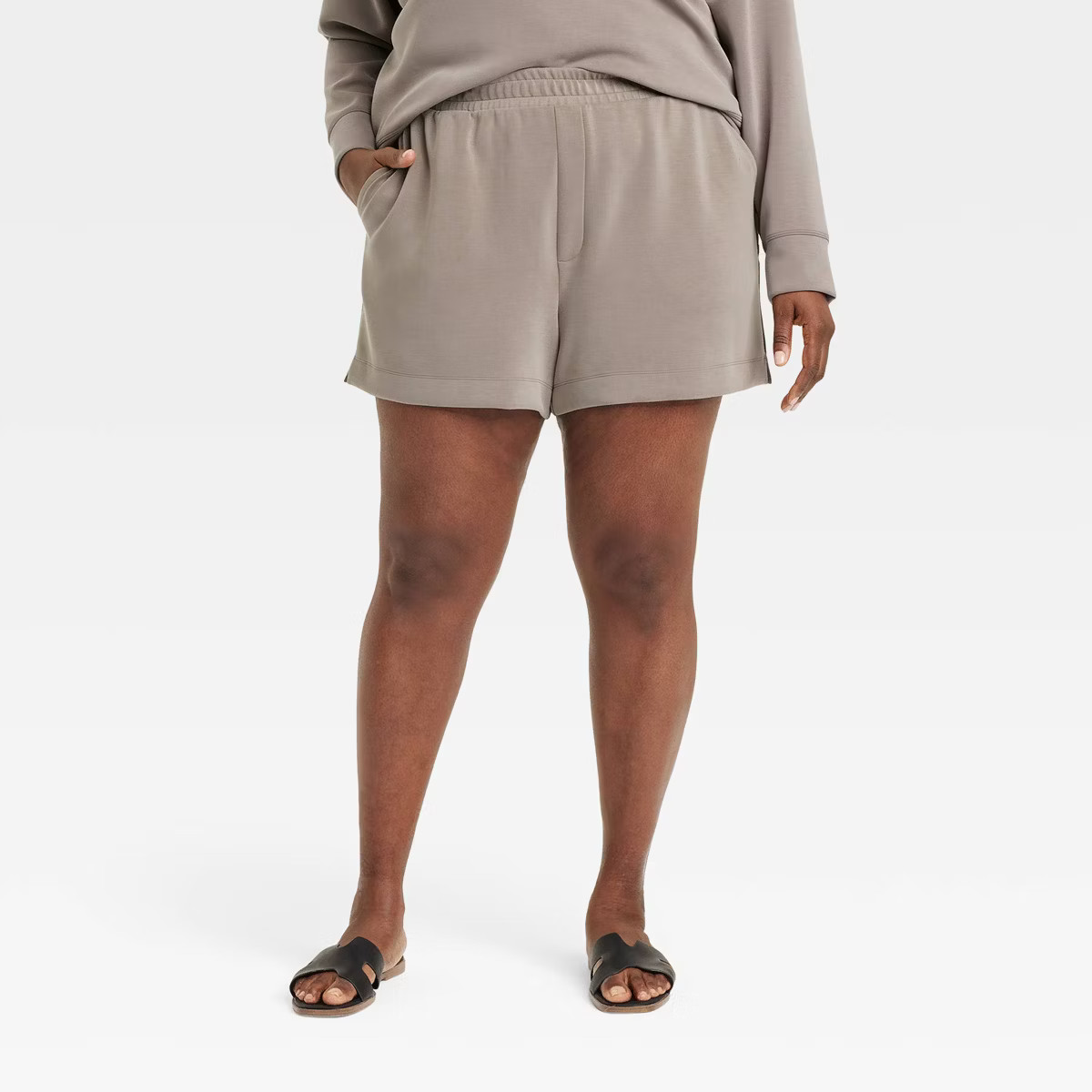 Women's High-Rise Sandwash Pull-On Shorts - A New Day™ | Target