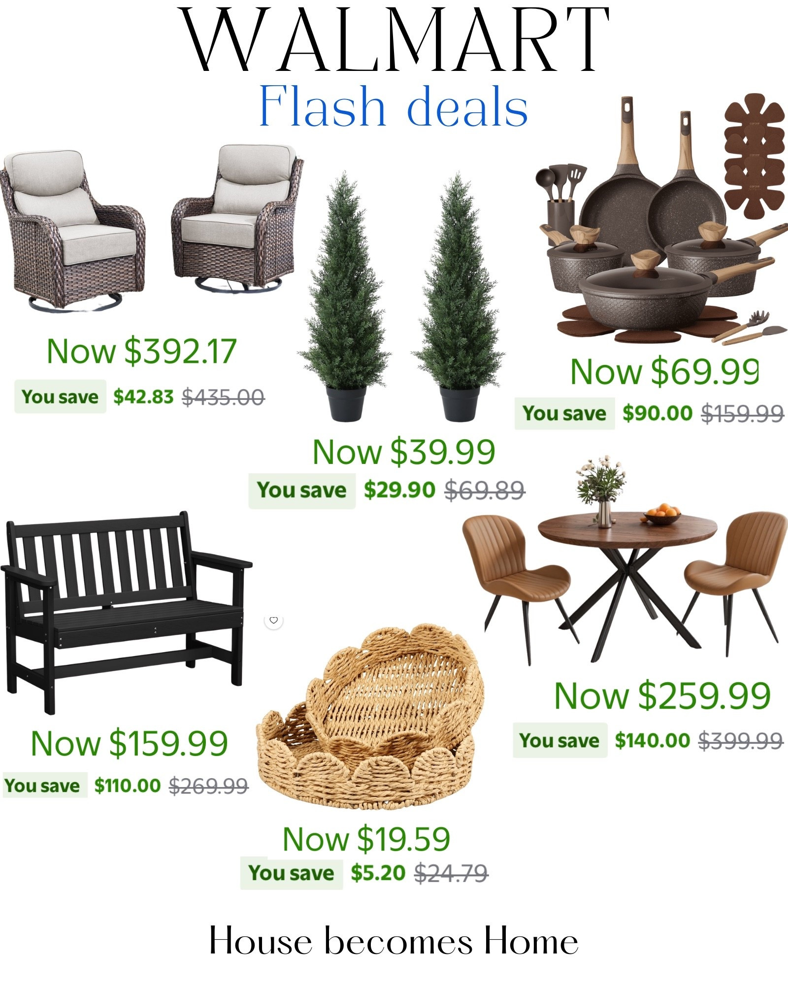 Walmart flash deals!

#LTKSaleAlert #LTKHome #LTKSeasonal