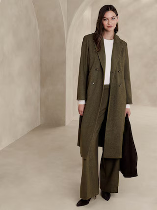 Herringbone Blazer Coat | Banana Republic Factory