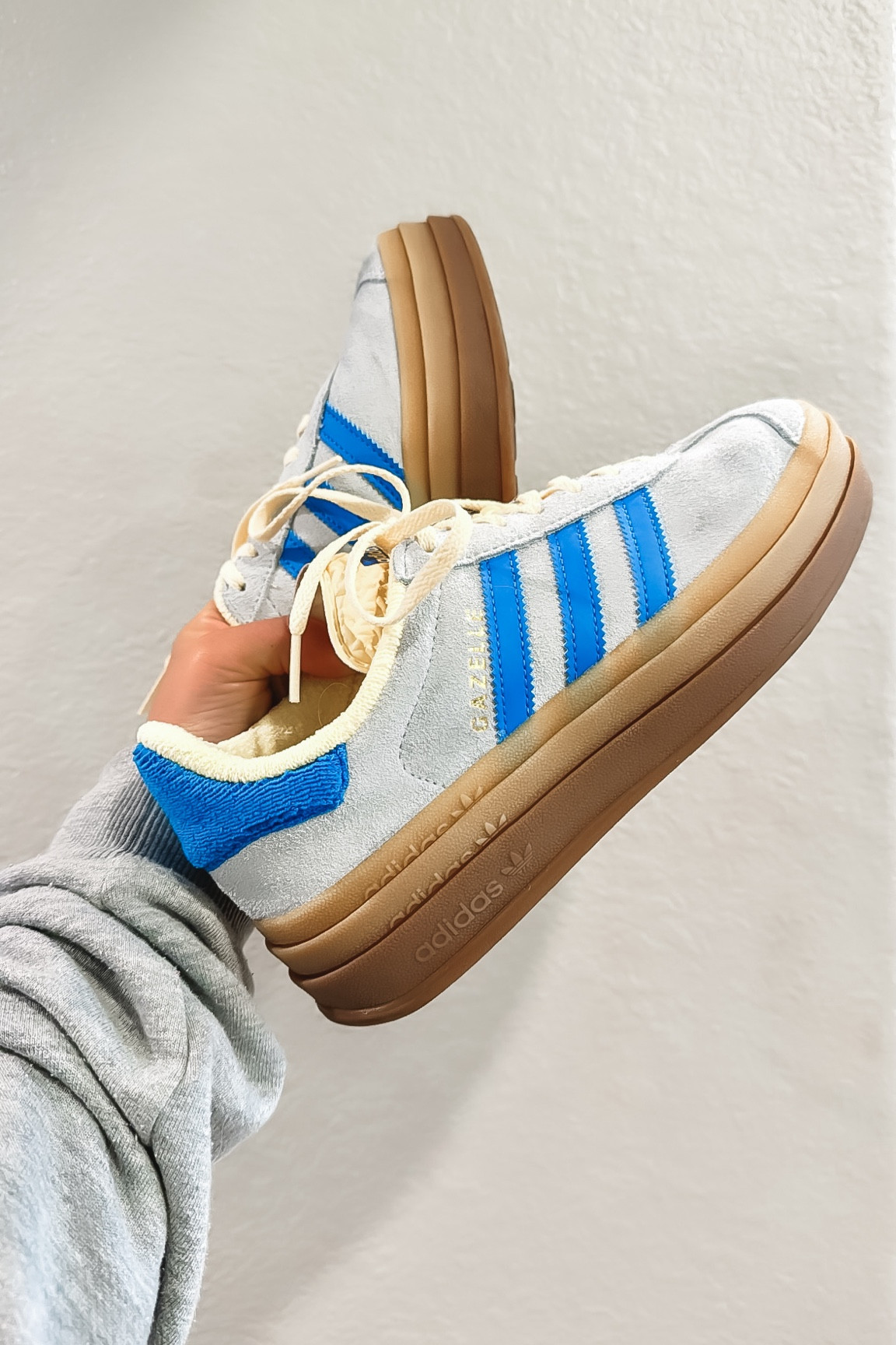 Adidas Originals Gazelle Bold 
Definitely going to need these in every color! So comfy and I can’t stop wearing them’ size down at least half a size. 


#LTKshoecrush