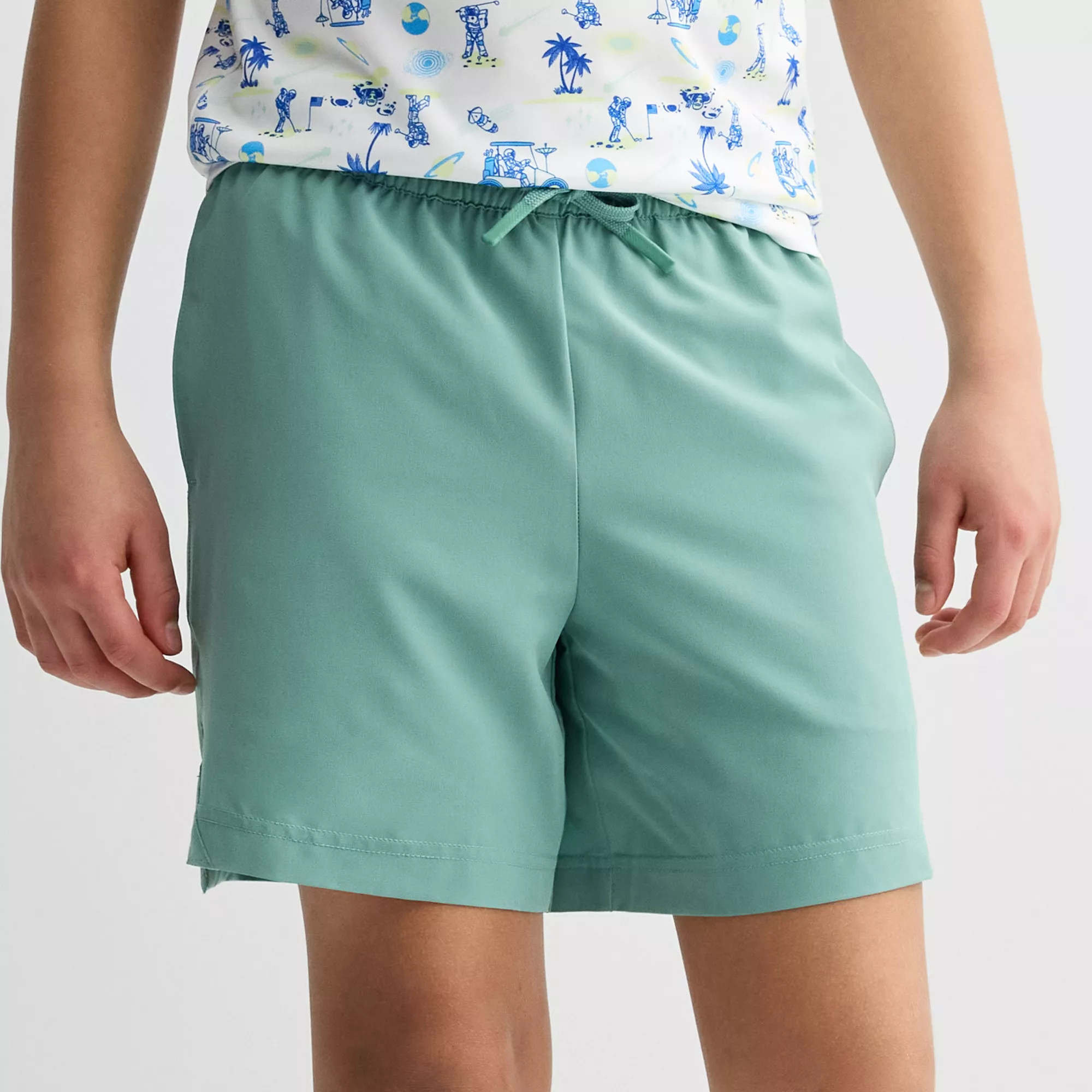 Boys 8-20 Tek Gear® Woven Train Shorts in Regular & Husky | Kohl's