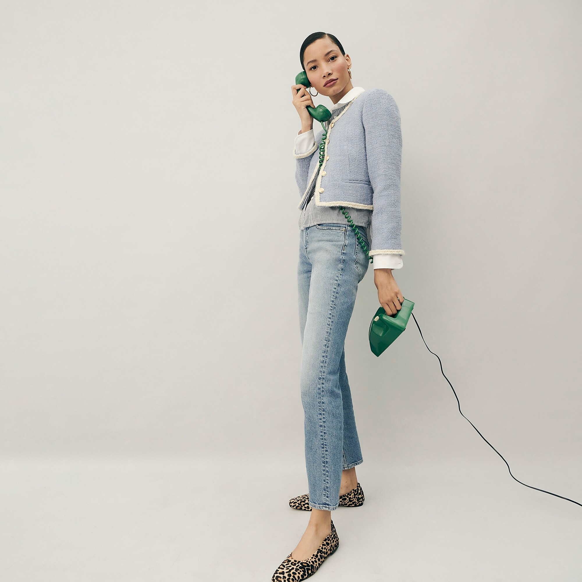 Louisa lady jacket in maritime tweed | J. Crew US
