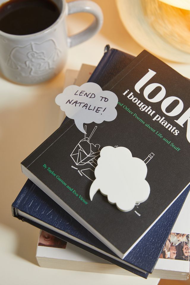 Thought Bubble Transparent Sticky Notepad | Urban Outfitters (US and RoW)