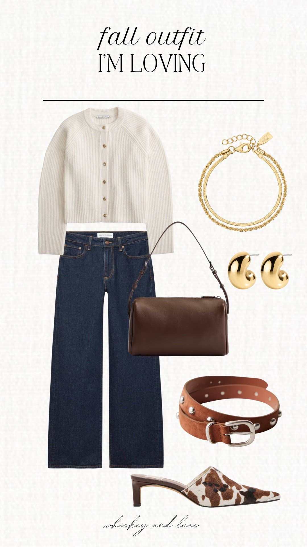 I’m a sucker for a classic jeans + sweater outfit but the star of the show here is really these shoes. Pair with this belt and purse, and add some finishing touches with these gold earrings for the perfect date night out this fall 💁🏼‍♀️

#LTKFindsUnder100 #LTKSeasonal