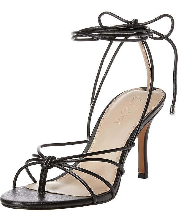 The Drop Women's Archie Lace-Up Strappy Heeled Sandal | Amazon (US)