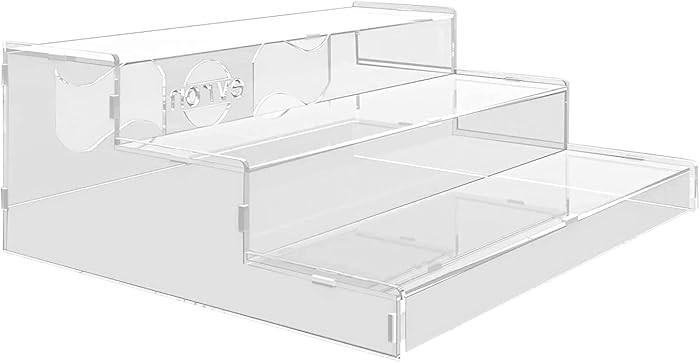 Evron Pantry Organization & Storage Clear Acrylic Spice Rack Organizer for Cabinet & Countertop (... | Amazon (US)