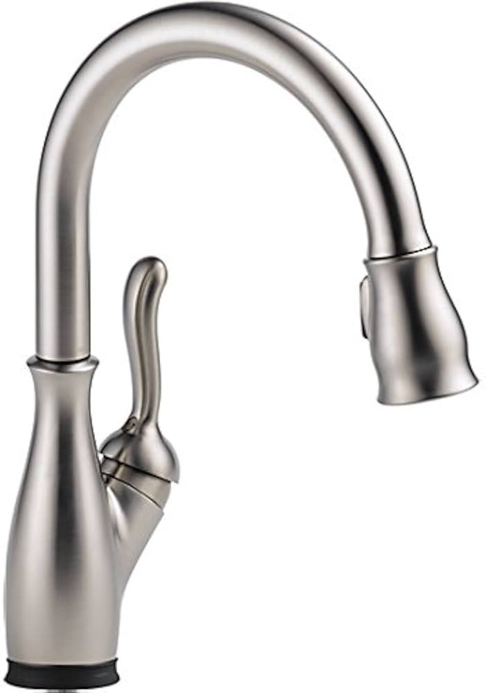 Delta Faucet Leland Touch Kitchen Faucet Brushed Nickel, Kitchen Faucets with Pull Down Sprayer, ... | Amazon (US)