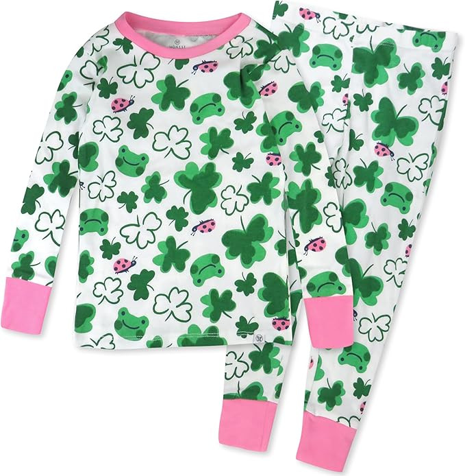 HonestBaby 2-Piece Pajamas Sleepwear PJs 100% Organic Cotton for Infant Baby and Toddler Boys' & ... | Amazon (US)
