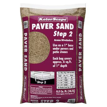 Kolor Scape Step 2 0.5-cu ft Tan/Brown Leveling Paver Sand | Lowe's