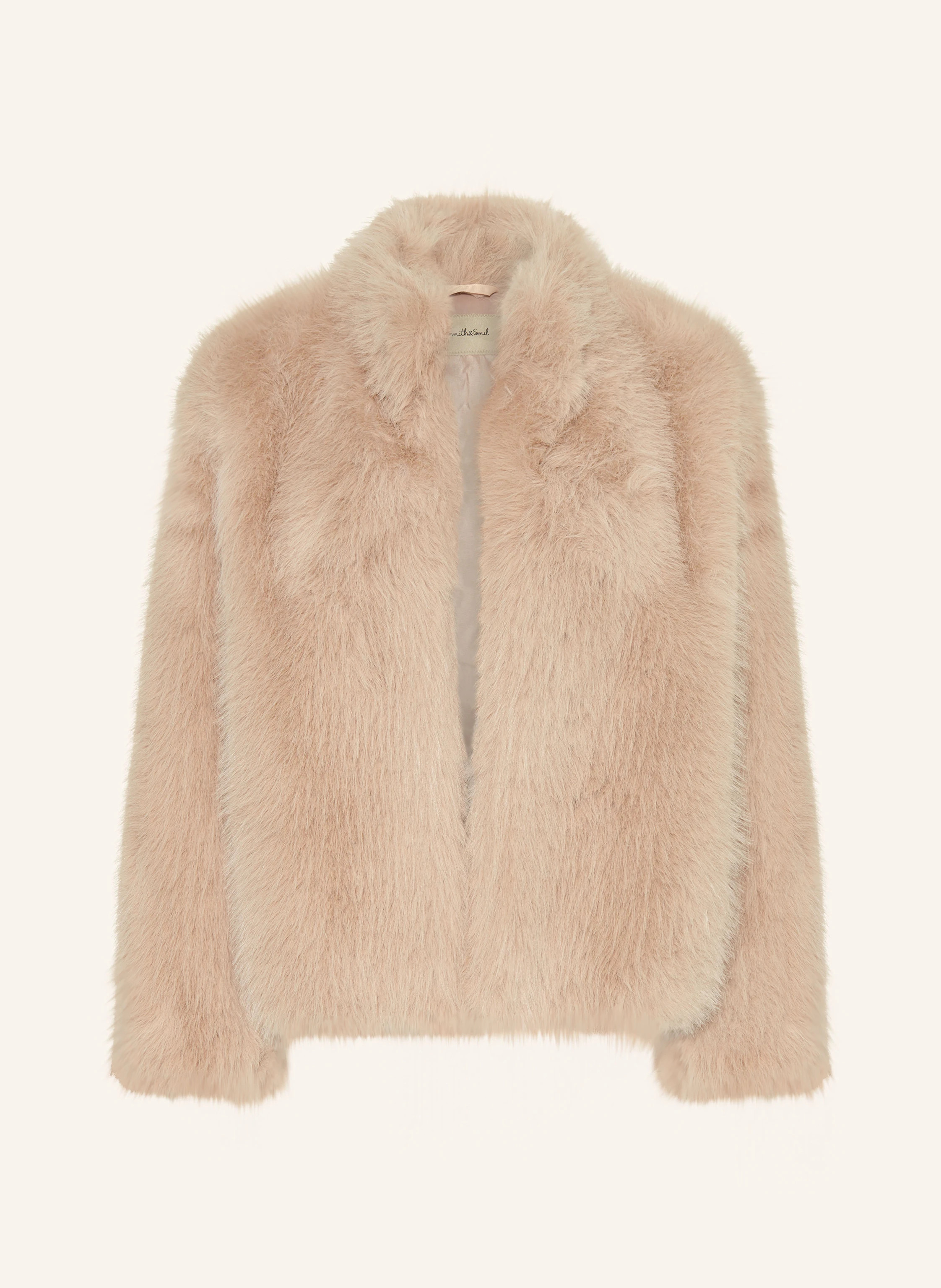 Smith & Soul Kunstfell-Jacke in camel | Breuninger (DACH)
