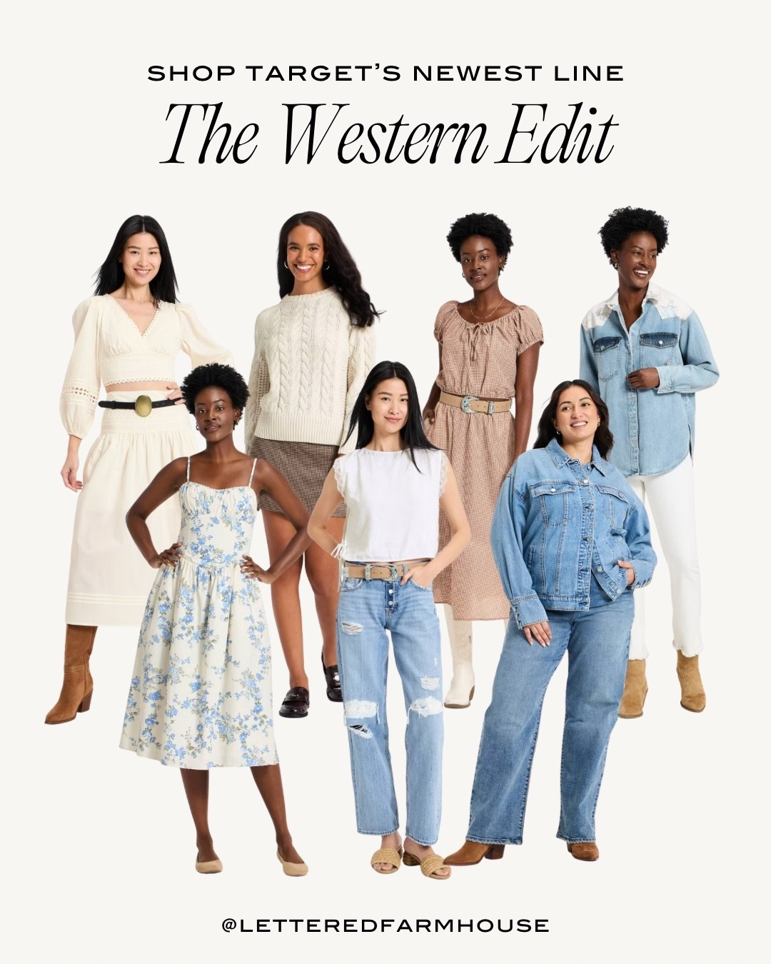 Shop Target’s new Western Edit! 



#LTKPetite #LTKPlusSize #LTKMidsize