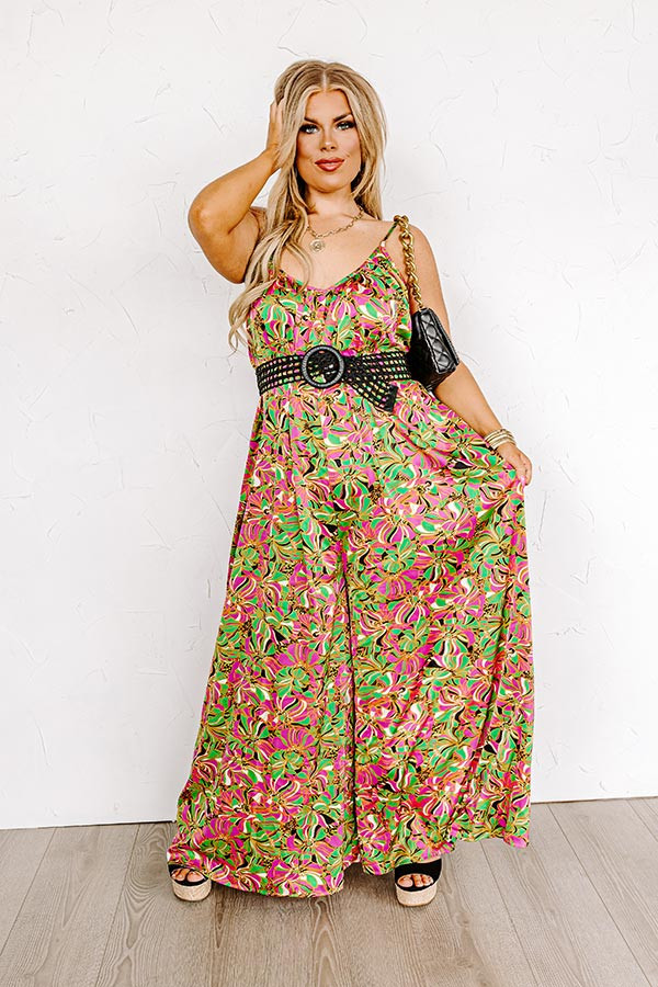 Garden Blooms Jumpsuit Curves | Impressions Online Boutique