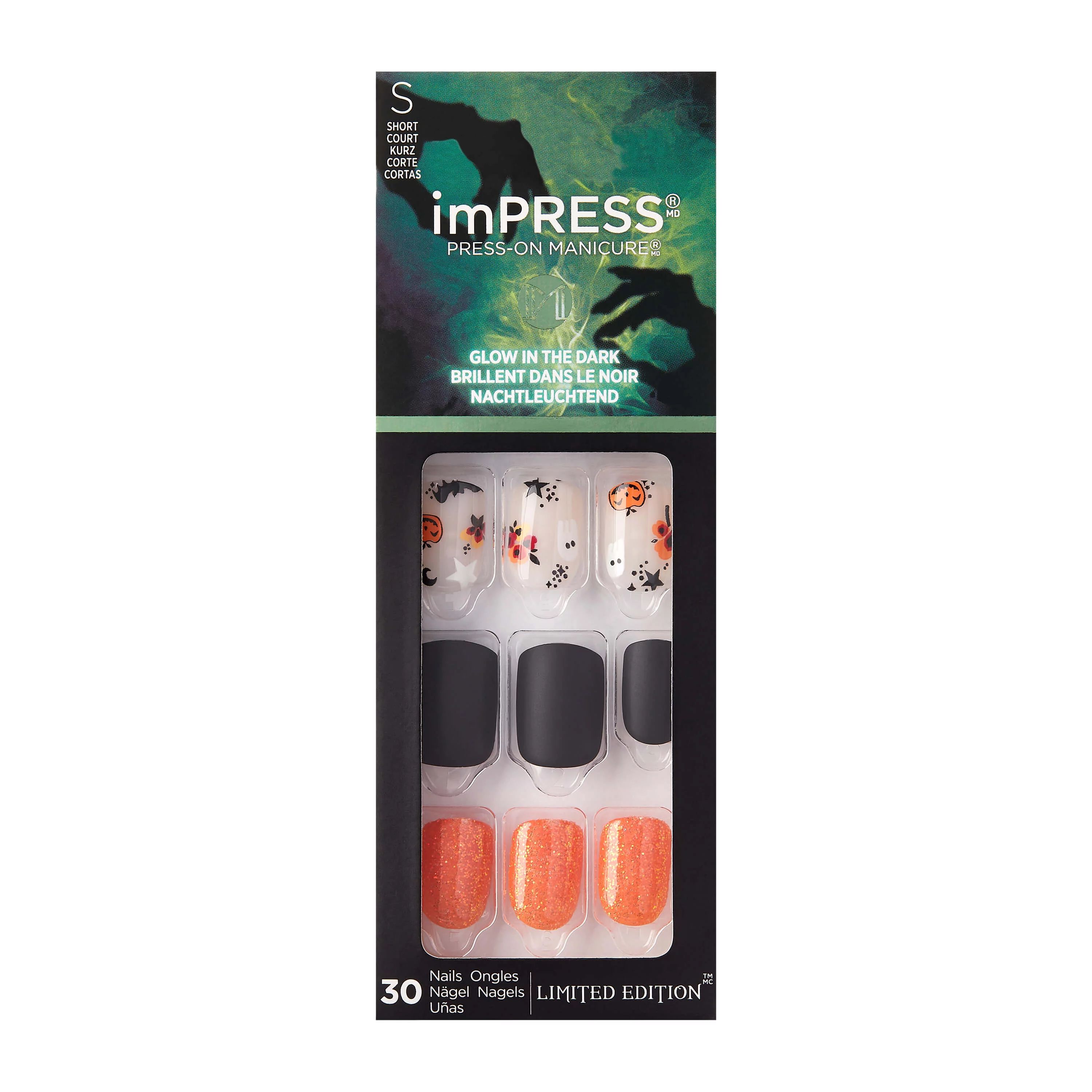 imPRESS Halloween Press-on Manicure Nails - Haunted | Walmart (US)