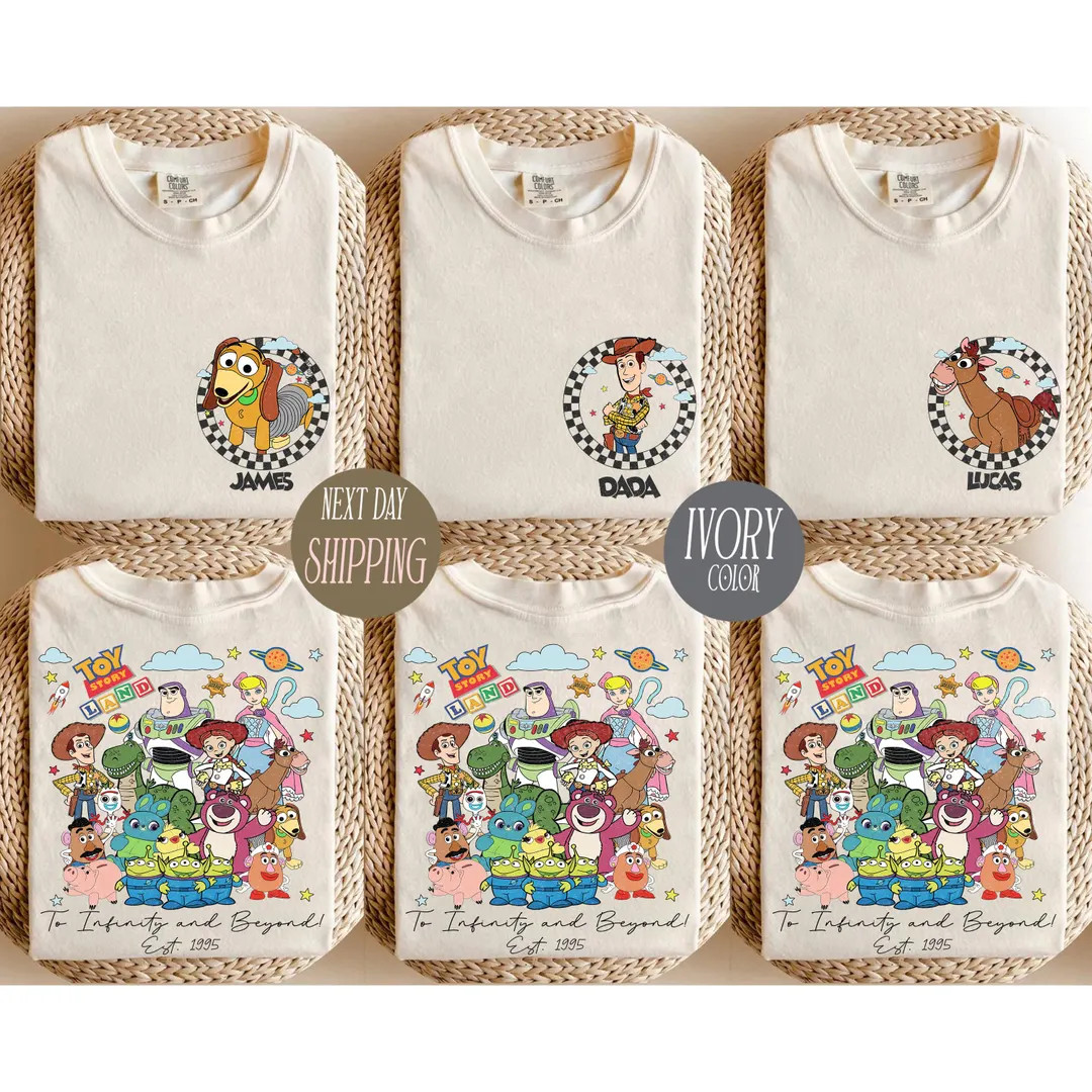 Retro Disney Toy Story Family Shirt, You've Got A Friend In Me Shirt, Disney Pixar Shirt, Woody B... | Etsy (US)