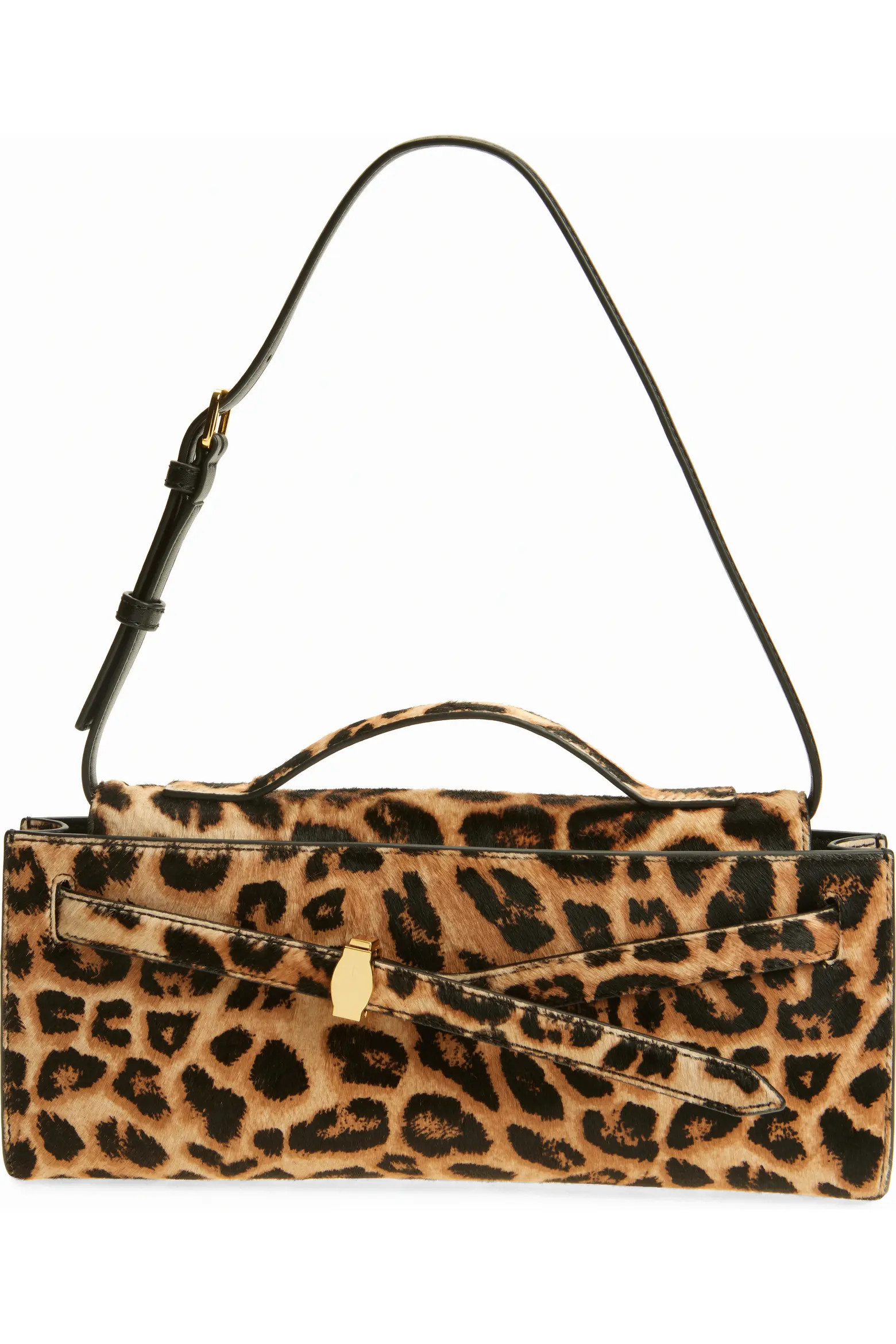 Leopard Print Genuine Calf Hair Dash Clutch (Women) | Nordstrom | Nordstrom