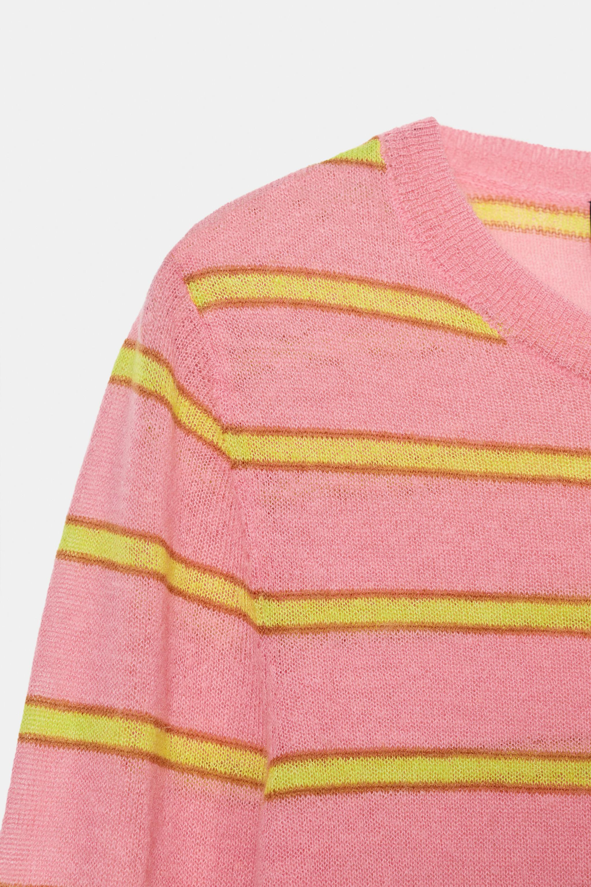 STRIPED WOOL JUMPER | Zara US