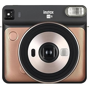 Fujifilm Instax Square SQ6 - Instant Film Camera - Blush Gold | Amazon (US)