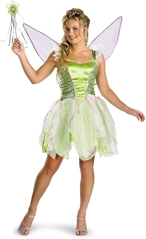 Disguise Tinker Bell Deluxe Costume Adult Costume 12-14 | Amazon (US)