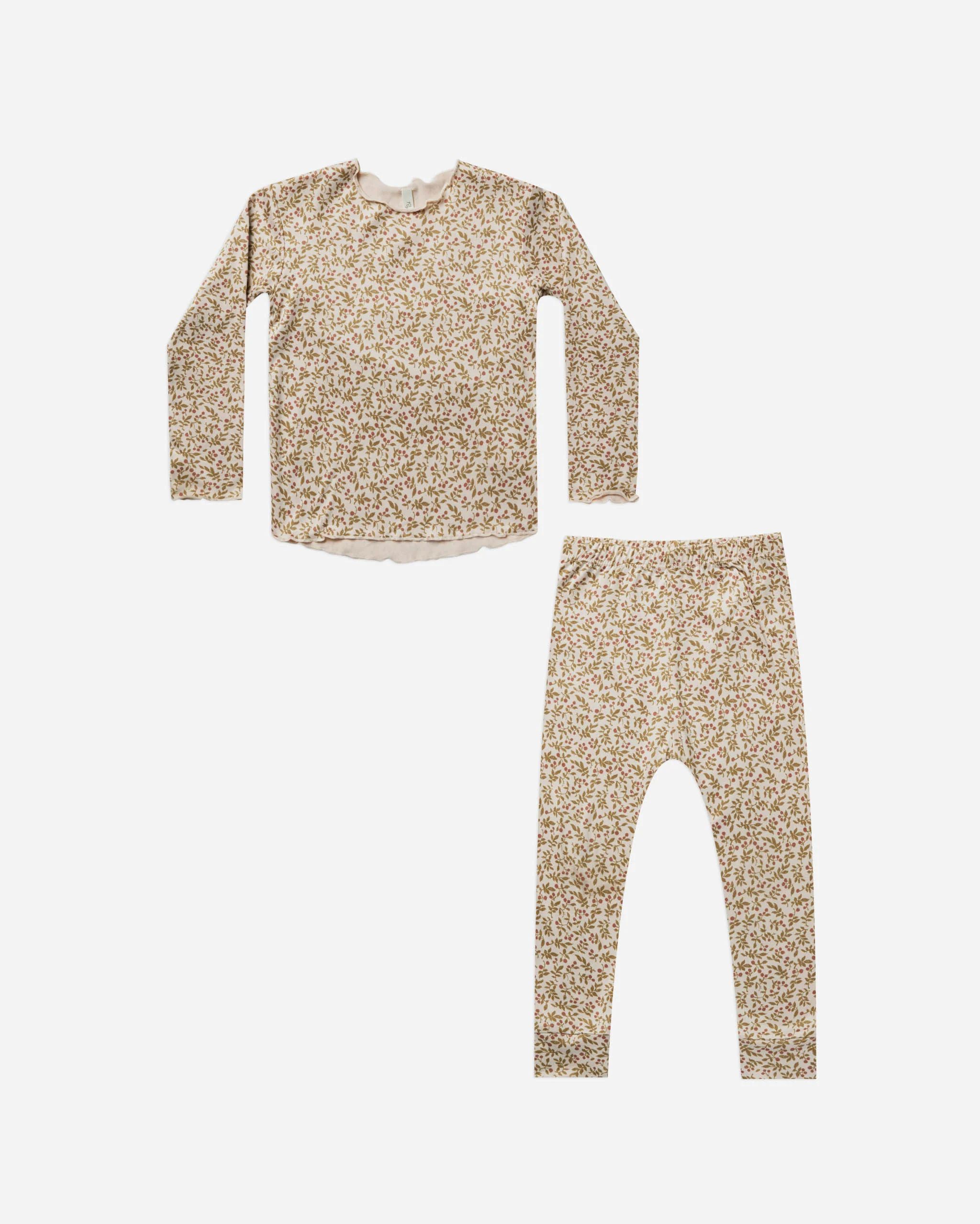 girls pajama set || fleur | Rylee + Cru