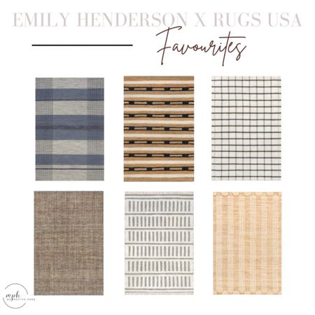 A new designer collab just in time for winter! Rugs USA & Emily Henderson are right on point with this one! I’ve rounded up a few of my favourite rugs from the collection!

#LTKsalealert #LTKSeasonal #LTKhome