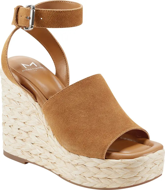 Nelly Ankle Strap Wedge Sandal (Women) | Nordstrom Rack
