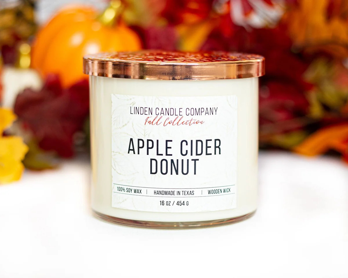 Apple Cider Donut | Linden Candle Company