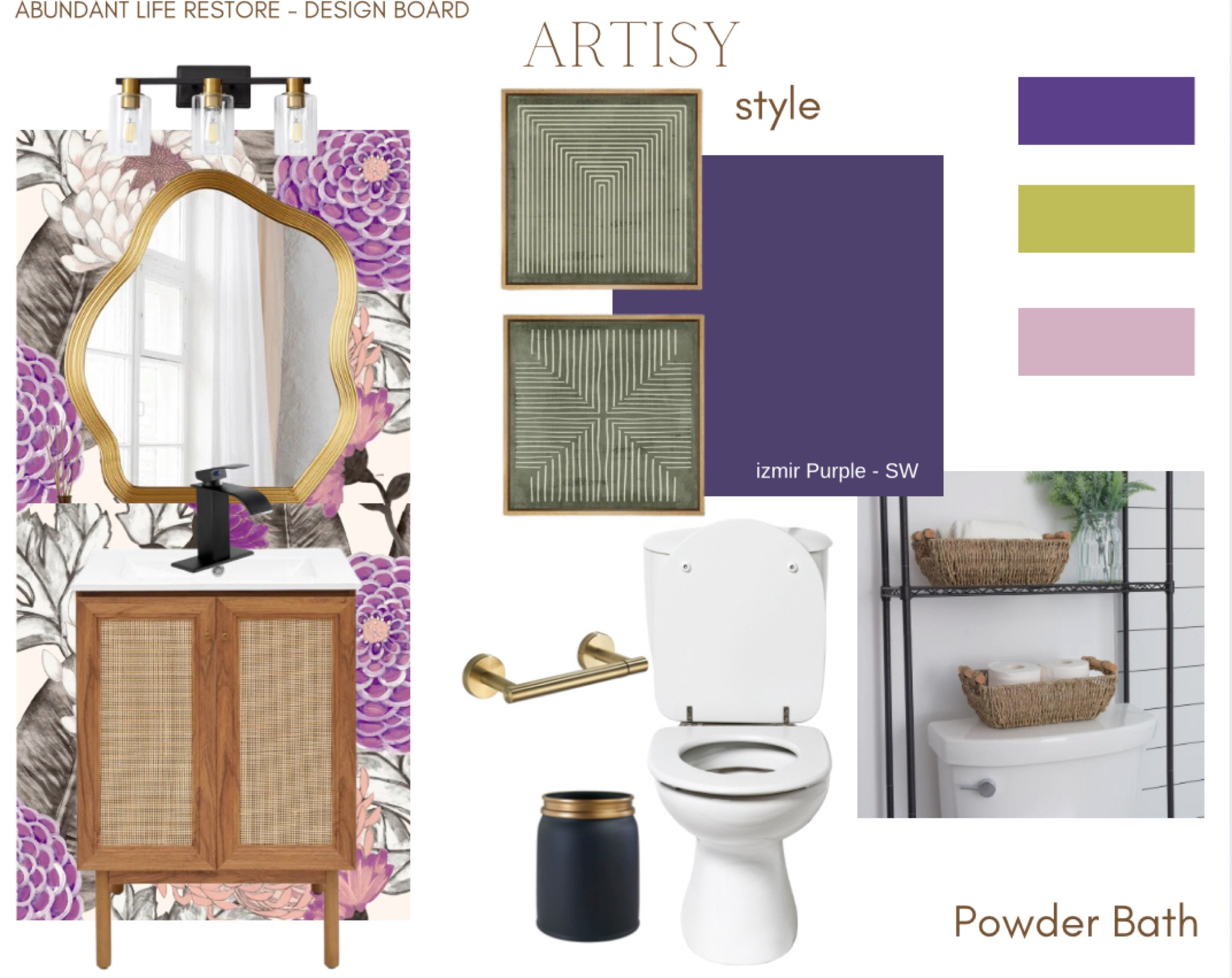 Powder Room Design Inspo by ALR ✨Try it! #DesignInspo

#LTKHome #LTKBeauty #LTKStyleTip