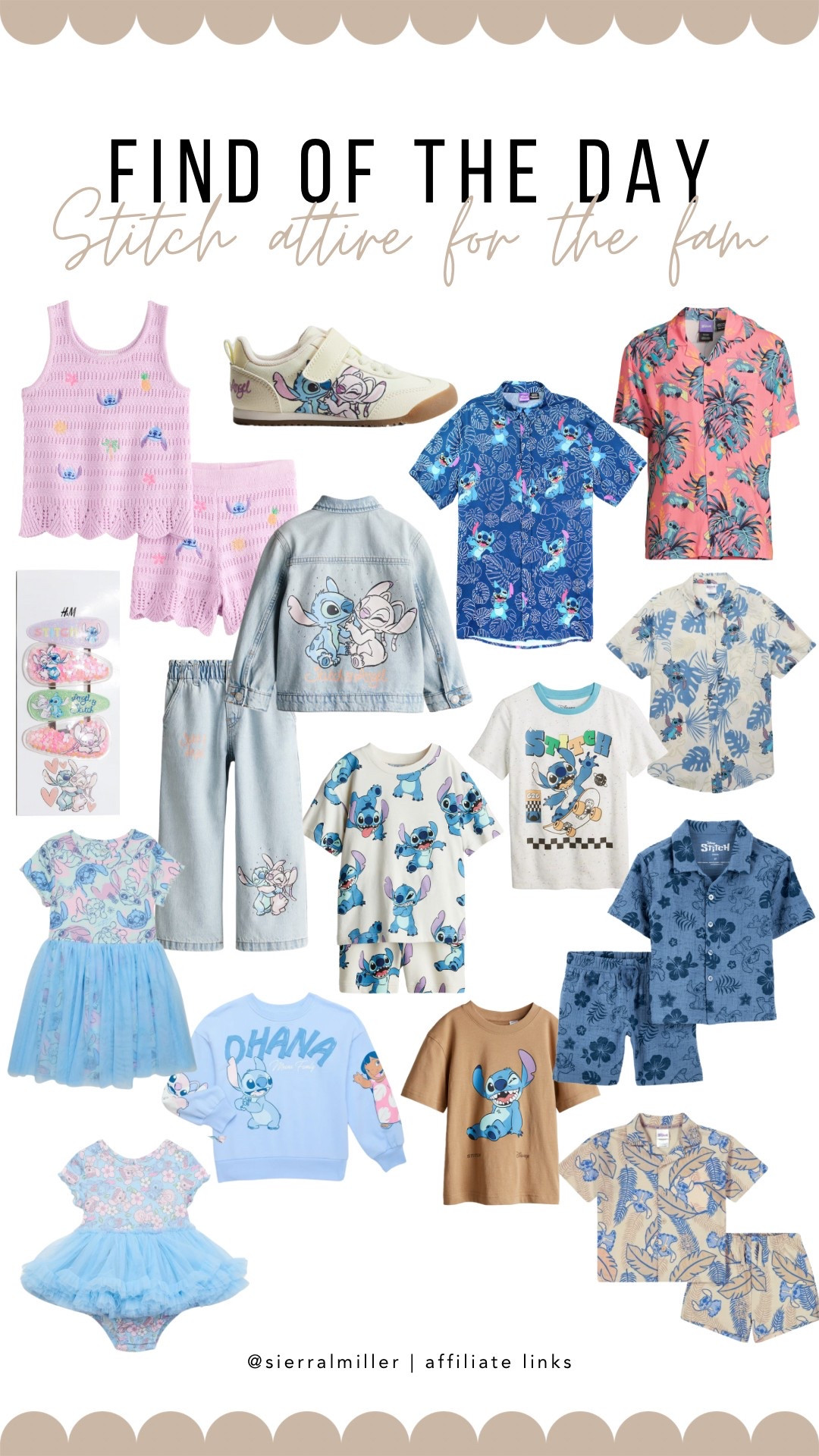 Disney Stitch attire for the whole family 

#LTKBaby #LTKFamily #LTKKids
