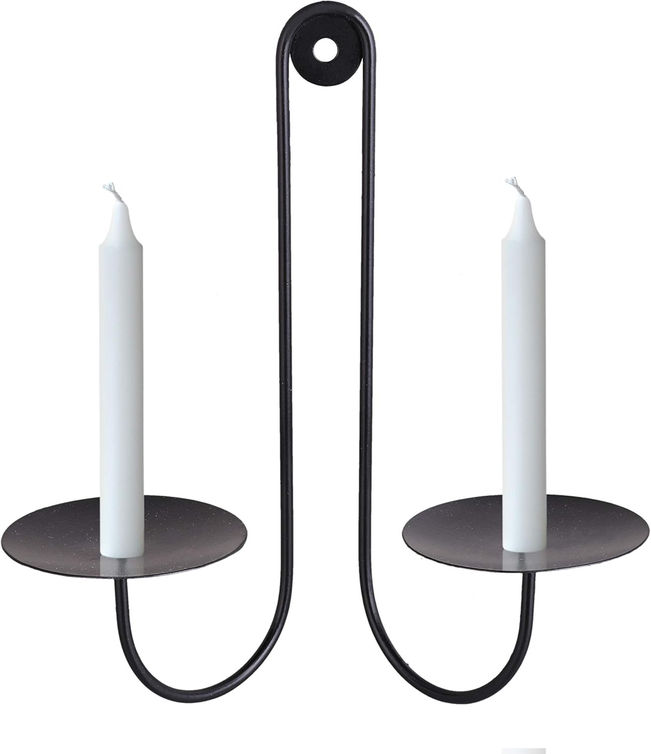 Metal Candle Holder - Wall Candle Sconce Holder – Wall Mounted Pillar Candle Sconces Holder - W... | Amazon (US)