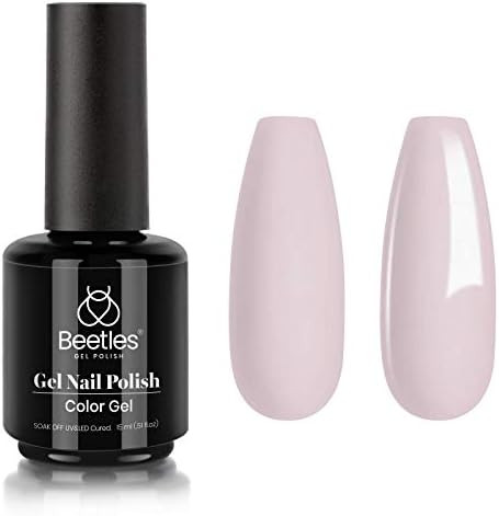 Beetles Gel Polish 15ml Nancy Nude Nail Gel Soak Off LED Nail Lamp Gel Polish Nail Art Manicure S... | Amazon (US)