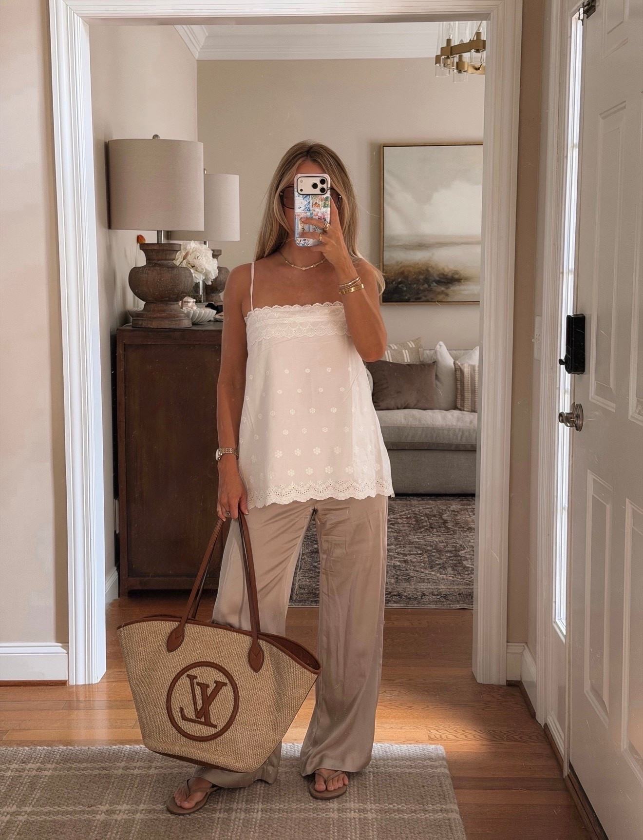 casual elevated summer uniform in the best basic lodge pants from aritzia🙌🏽🧺🤍

#LTKgrwm #LTKdayinmylife #LTKootd