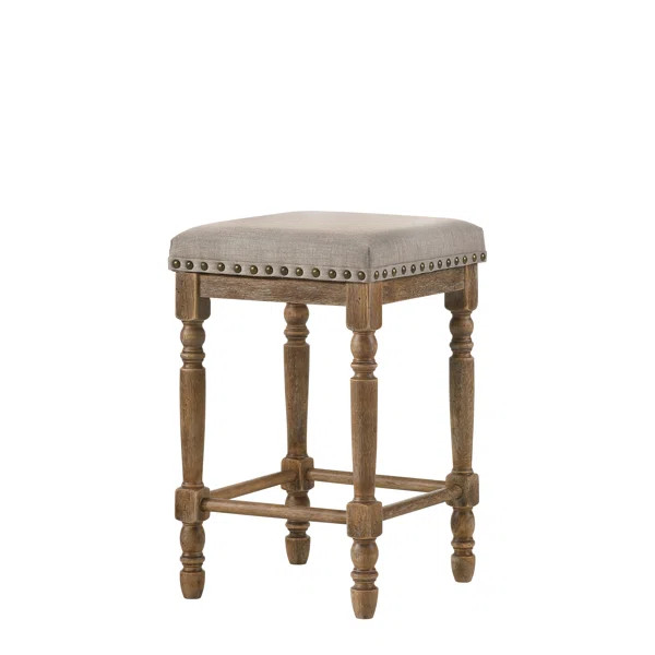 Goodyear Upholstered 24'' Counter Stool | Wayfair North America