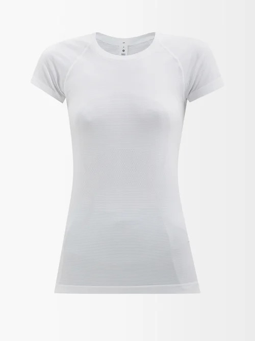Lululemon - Swiftly 2.0 Technical-jersey T-shirt - Womens - White | Matches (US)